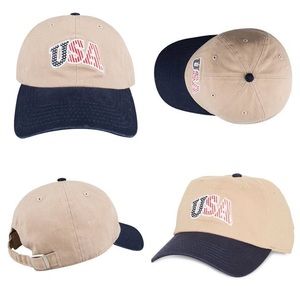NWT! Wembley Mens Baseball Cap USA One Size Fits Most